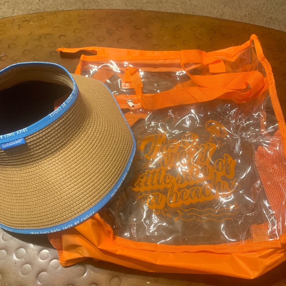 SmartAss and Sass Beach Hat and Bag Sun of a Beach